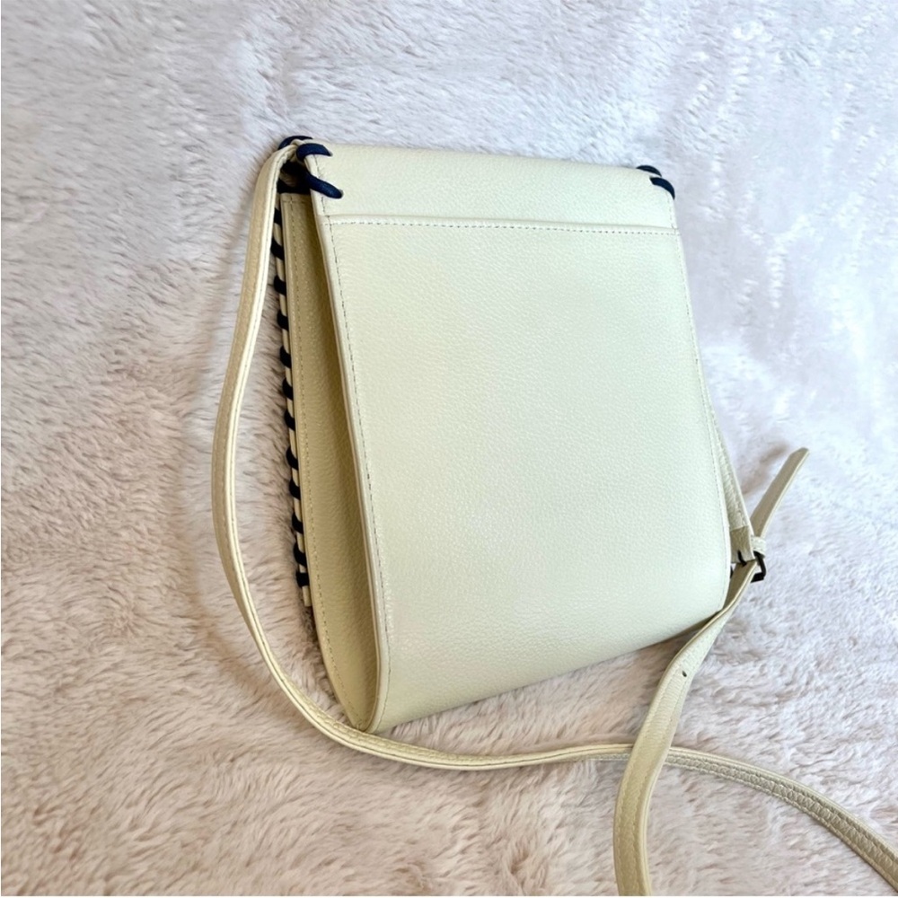 Rare Vintage YSL Cassandra Cream Braided Shoulder Bag - Picture 7 of 17